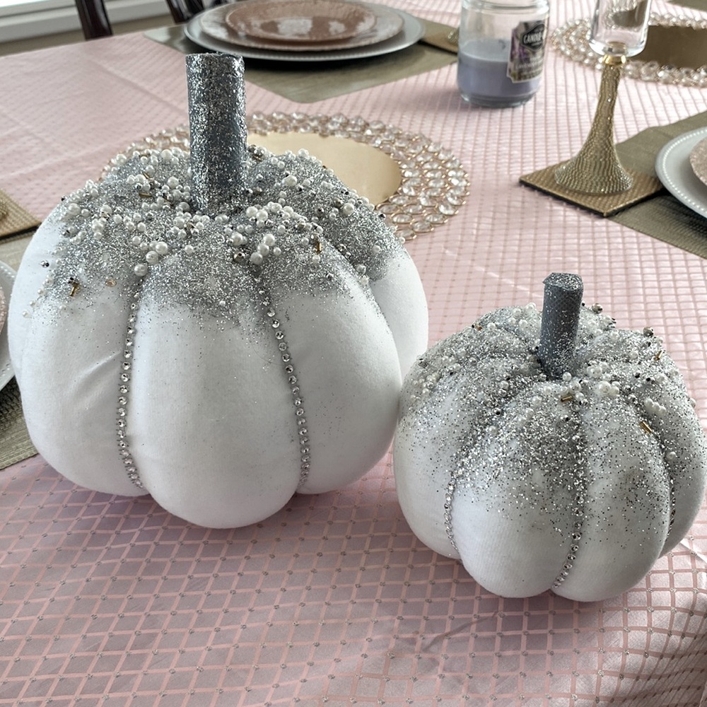 Beautiful glamor pumpkins